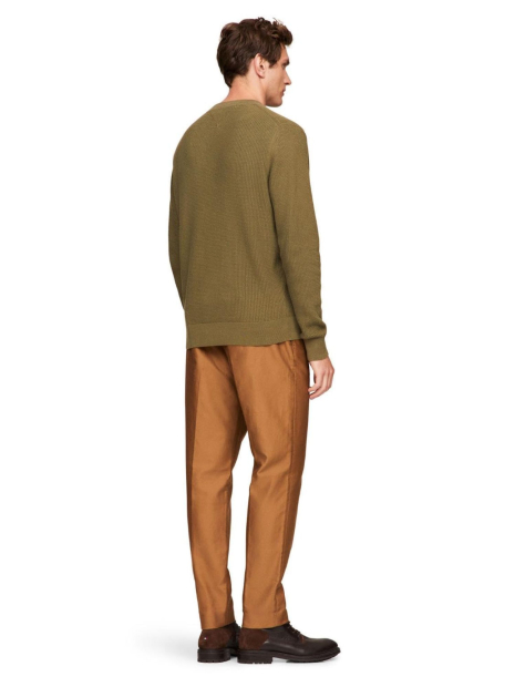Чоловічий текстурний светр Tommy Hilfiger 1159841302 (Зелений 4XL)