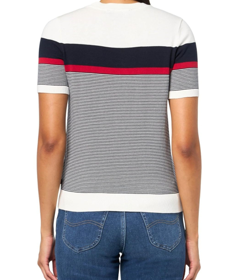 Женский свитер Tommy Hilfiger с коротким рукавом 1159842847 (Разные цвета M)