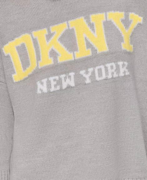 Женский вязаный свитер DKNY 1159846127 (Серый L)