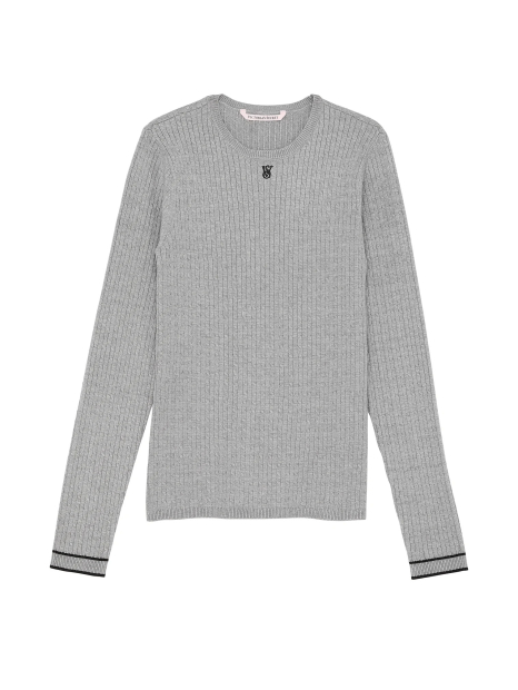 Жіночий трикотажний светр Victoria's Secret кофта 1159846369 (Сірий L)