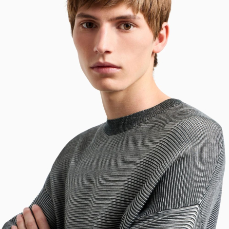 Мужской свитер Armani Exchange 1159847941 (Серый XXL)