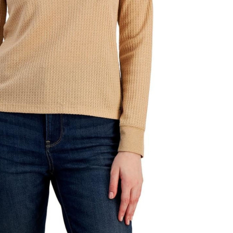 Женская кофта Tommy Hilfiger с открытыми плечами 1159848476 (Бежевый XXL)