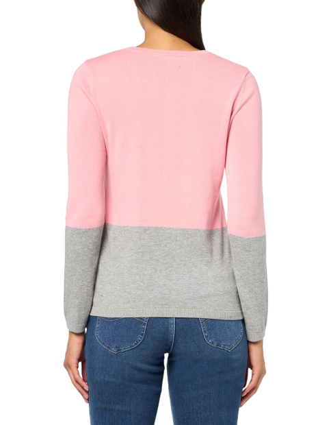 Женский свитер Tommy Hilfiger пуловер 1159849339 (Розовый/Серый M)