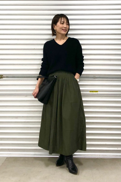 В'язаний светр UNIQLO з 3D-плетенням 1159850524 (Чорний XXL)