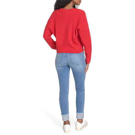 Женский вязаный свитер Tommy Hilfiger 1159850643 (Красный M)