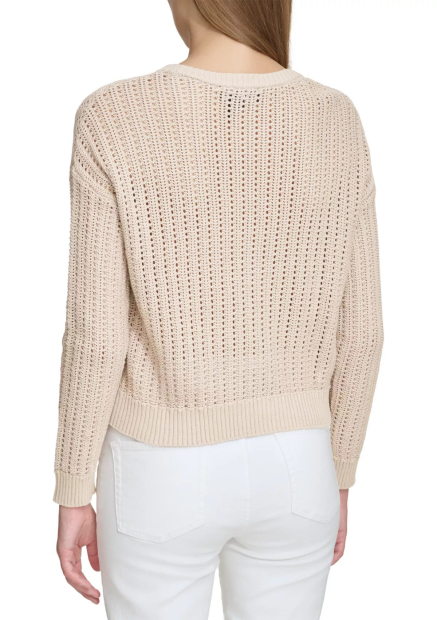 Жіночий светр DKNY 1159851060 (Молочний XL)