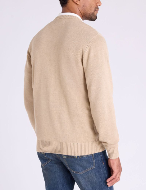 В'язаний светр US Polo Assn 1159851552 (Бежевий M)