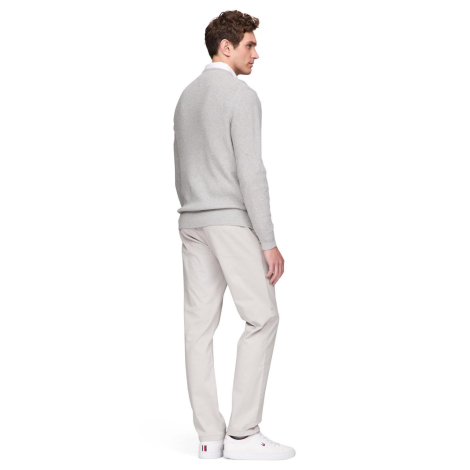 Чоловічий текстурний светр Tommy Hilfiger 1159851755 (Сірий 3XL)