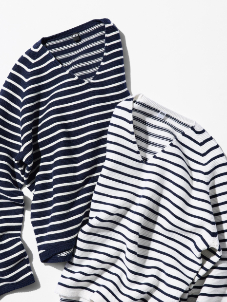 В'язаний светр UNIQLO з 3D-плетенням 1159852092 (Молочний S)