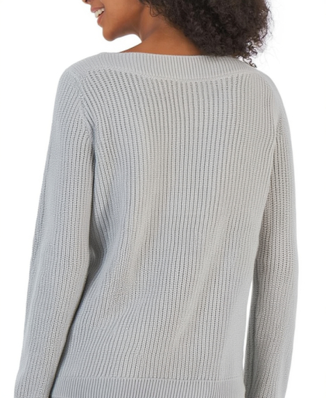 Жіночий трикотажний светр Tommy Hilfiger 1159852119 (Сірий L)