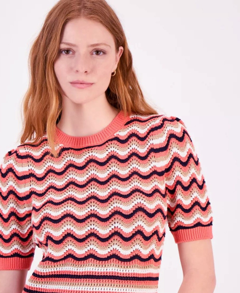 Жіночий светр Tommy Hilfiger з коротким рукавом 1159852884 (Різні кольори L)