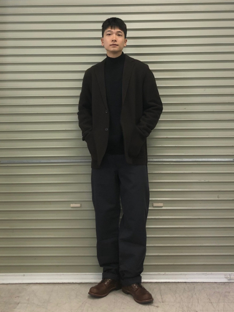 В'язаний светр UNIQLO 1159853144 (Чорний L)