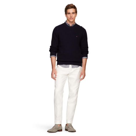 Чоловічий текстурний светр Tommy Hilfiger 1159853860 (Чорний 3XL)