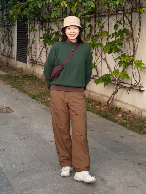 В'язаний светр UNIQLO з гладкої бавовни 1159854973 (Зелений XXL)