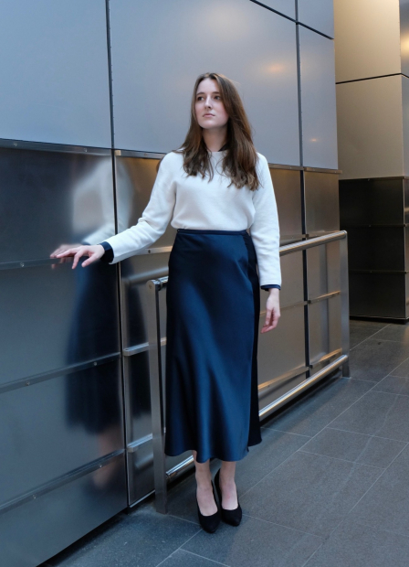 Вязаный свитер UNIQLO с 3D-плетением 1159855032 (Молочный XL)