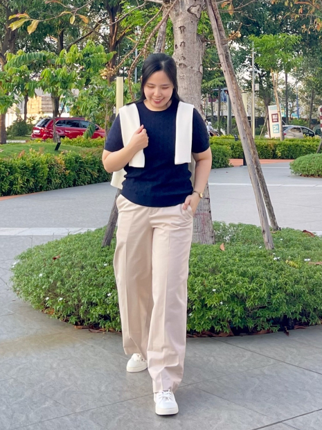 Вязаный свитер UNIQLO с 3D-плетением 1159855032 (Молочный XL)