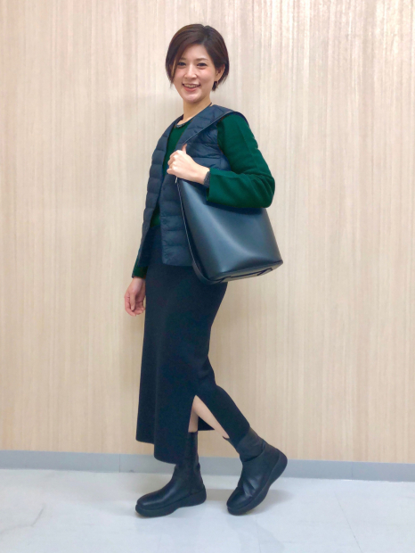 В'язаний светр UNIQLO з 3D-плетенням 1159855325 (Зелений S)