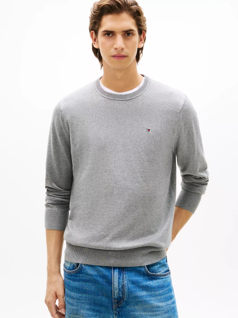 Мужской свитер Tommy Hilfiger 1159855795 (Серый L)