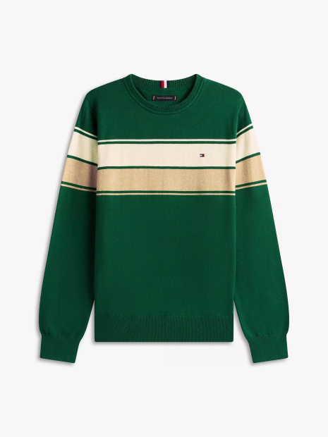 Мужской свитер Tommy Hilfiger 1159855798 (Зеленый M)