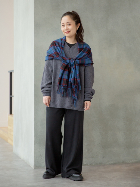 Текстурный 3D-вязаный свитер UNIQLO из бесшовной пряжи Soufflé 1159856179 (Серый XL)