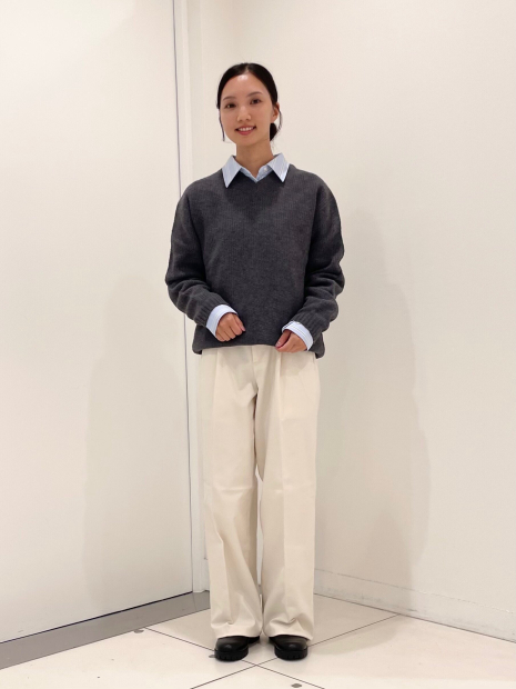 Текстурный 3D-вязаный свитер UNIQLO из бесшовной пряжи Soufflé 1159856179 (Серый XL)