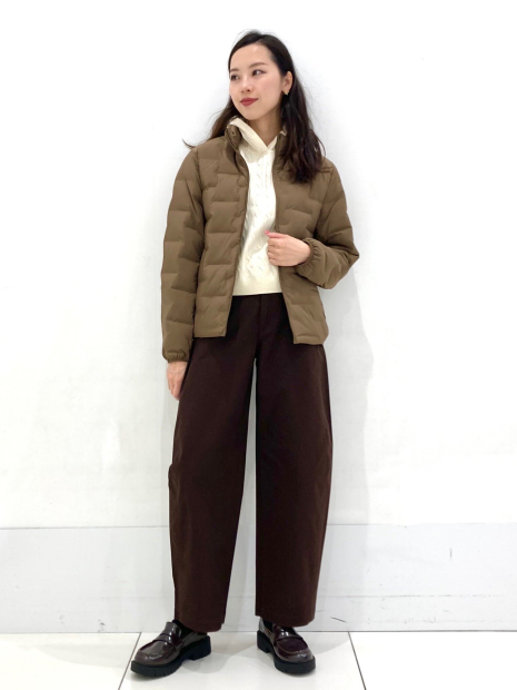 В'язаний светр UNIQLO з капюшоном 1159856214 (Молочний M)