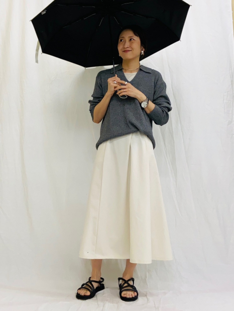 Свитер в рубчик UNIQLO 1159856751 (Серый S)