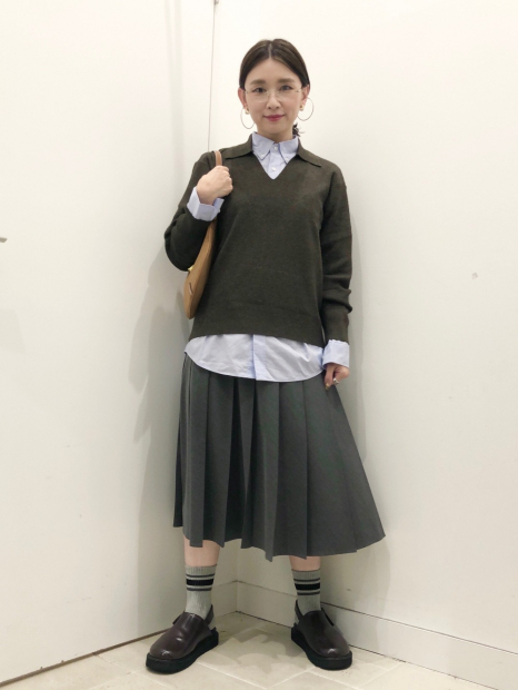 Свитер в рубчик UNIQLO 1159857178 (Коричневый L)