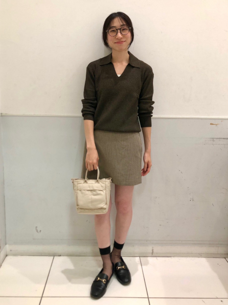 Свитер в рубчик UNIQLO 1159857178 (Коричневый L)