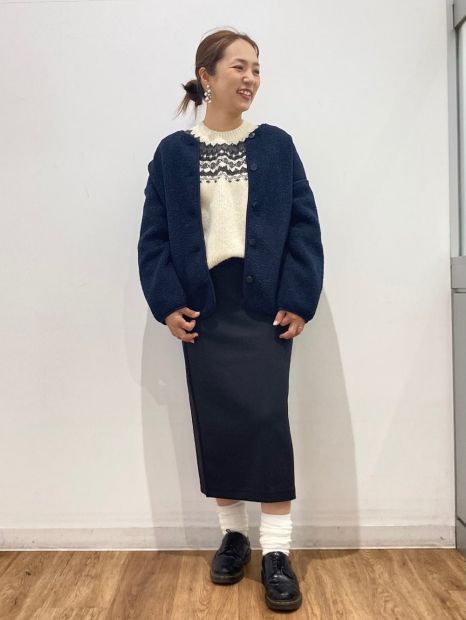 В'язаний светр UNIQLO з візерунком 1159857543 (Молочний M)