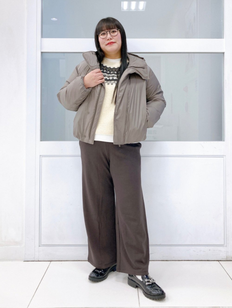 В'язаний светр UNIQLO з візерунком 1159857543 (Молочний M)