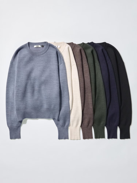 Женский свитер UNIQLO джемпер 1159857553 (Черный XS)