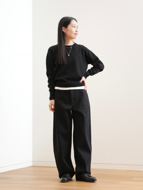 Женский свитер UNIQLO джемпер 1159857553 (Черный XS)