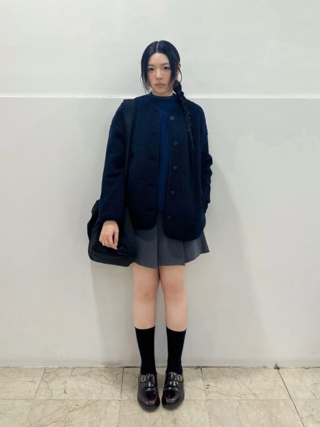 В'язаний светр UNIQLO 1159857582 (Синій L)