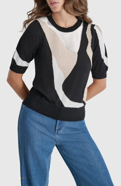 Женский свитер DKNY с короткими рукавами 1159857678 (Разные цвета S)