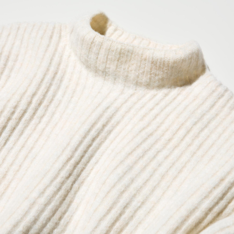 В'язаний светр UNIQLO 1159857813 (Білий XXL)