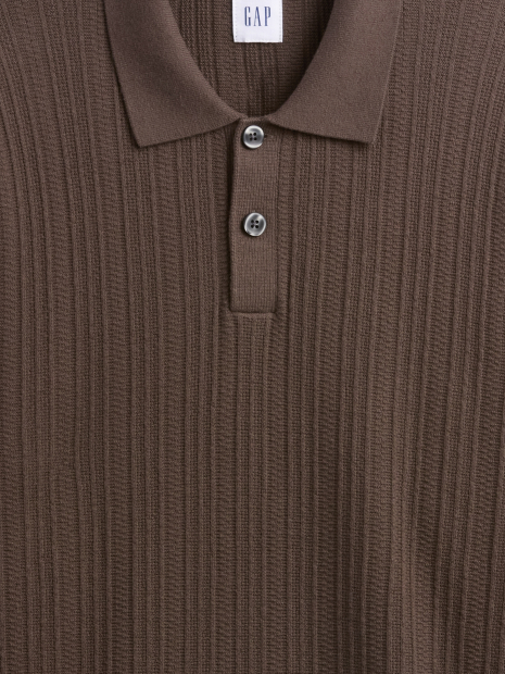 Мужской свитер-поло GAP 1159859106 (Коричневый M)