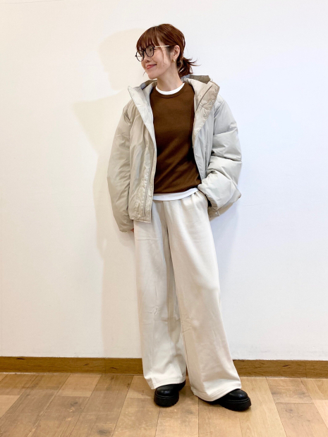 Легкий в'язаний светр UNIQLO із вовни 1159859453 (Коричневий M)