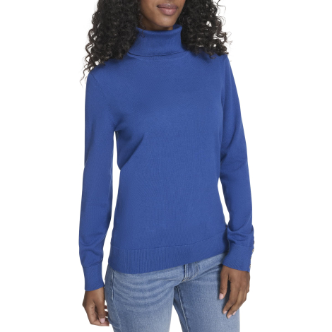 Жіночий светр Tommy Hilfiger кофта з коміром 1159859691 (Синій S)