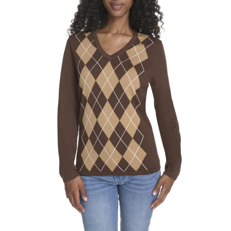 Женский свитер Tommy Hilfiger кофта 1159859693 (Коричневый S)
