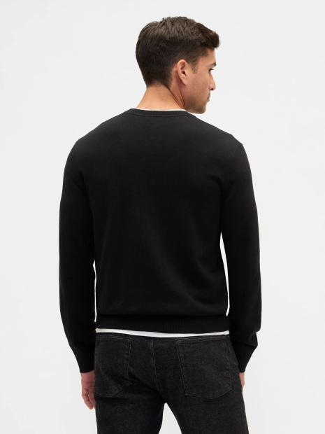 Мужской свитер GAP 1159860444 (Черный L)