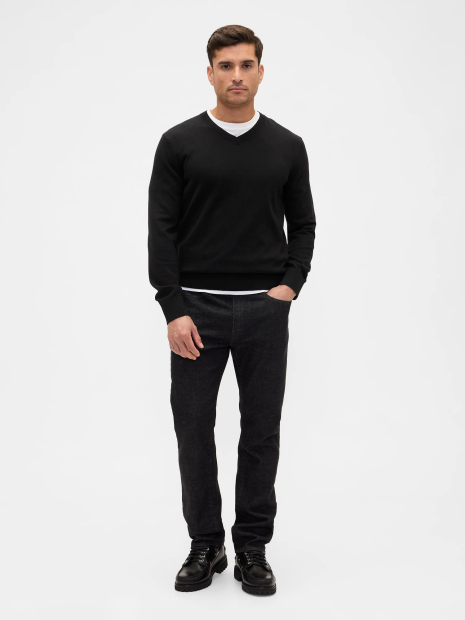 Мужской свитер GAP 1159860444 (Черный L)