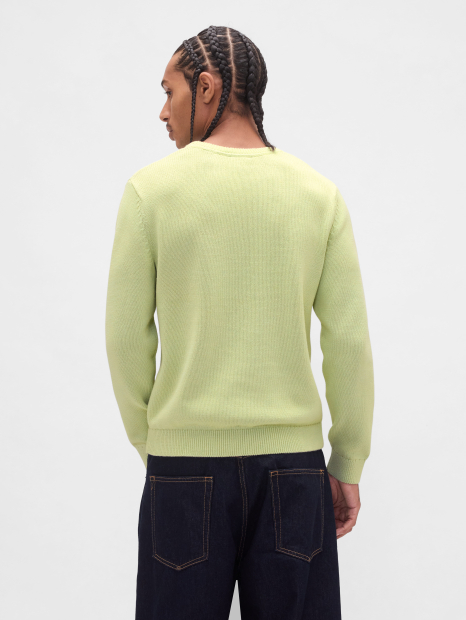 Чоловічий трикотажний светр GAP 1159860992 (Салатовий 3XL)
