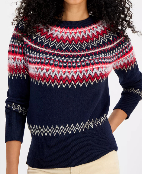 Женский свитер Tommy Hilfiger 1159861530 (Синий S)