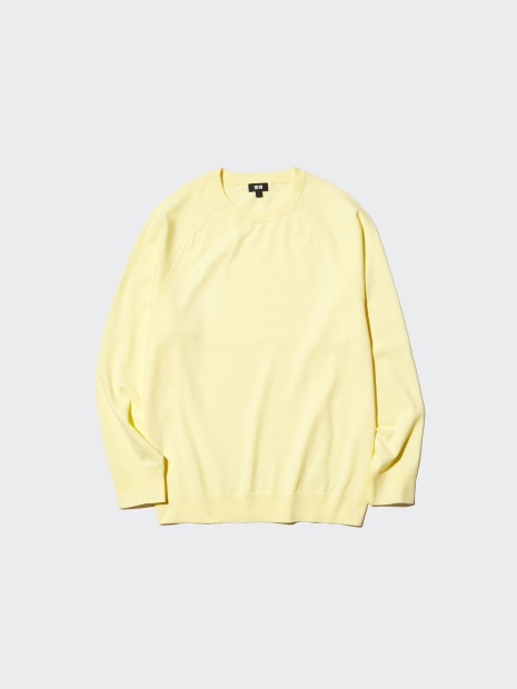 светр UNIQLO 1159861952 (Жовтий M)