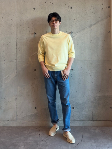 Свитер UNIQLO 1159861950 (Желтый XL)