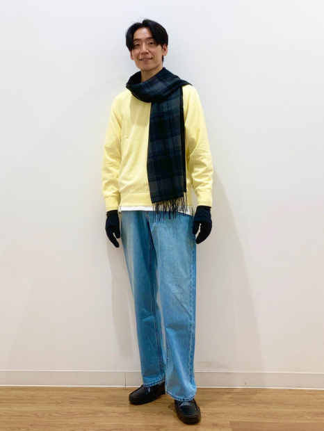 Свитер UNIQLO 1159861950 (Желтый XL)