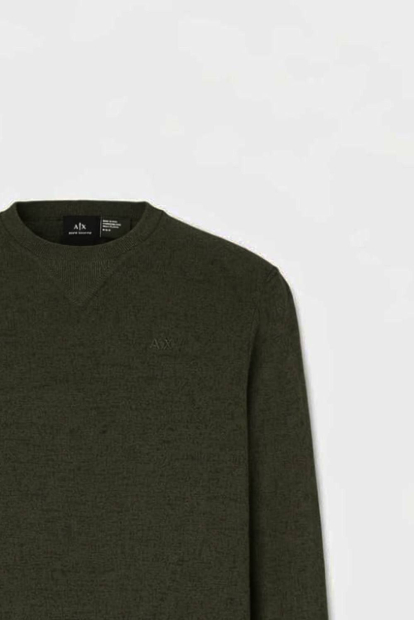 Мужской шерстяной свитер Armani Exchange 1159862102 (Зеленый XXL)
