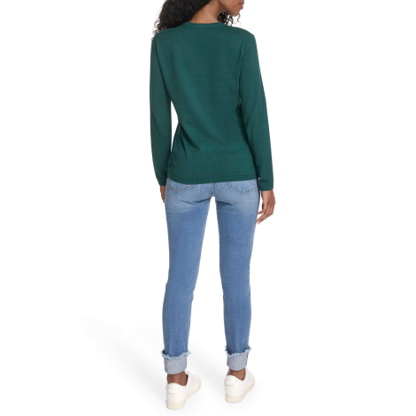 Женский свитер Tommy Hilfiger кофта 1159862156 (Зеленый XL)