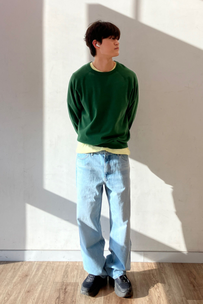 Светр UNIQLO 1159862534 (Зелений L)